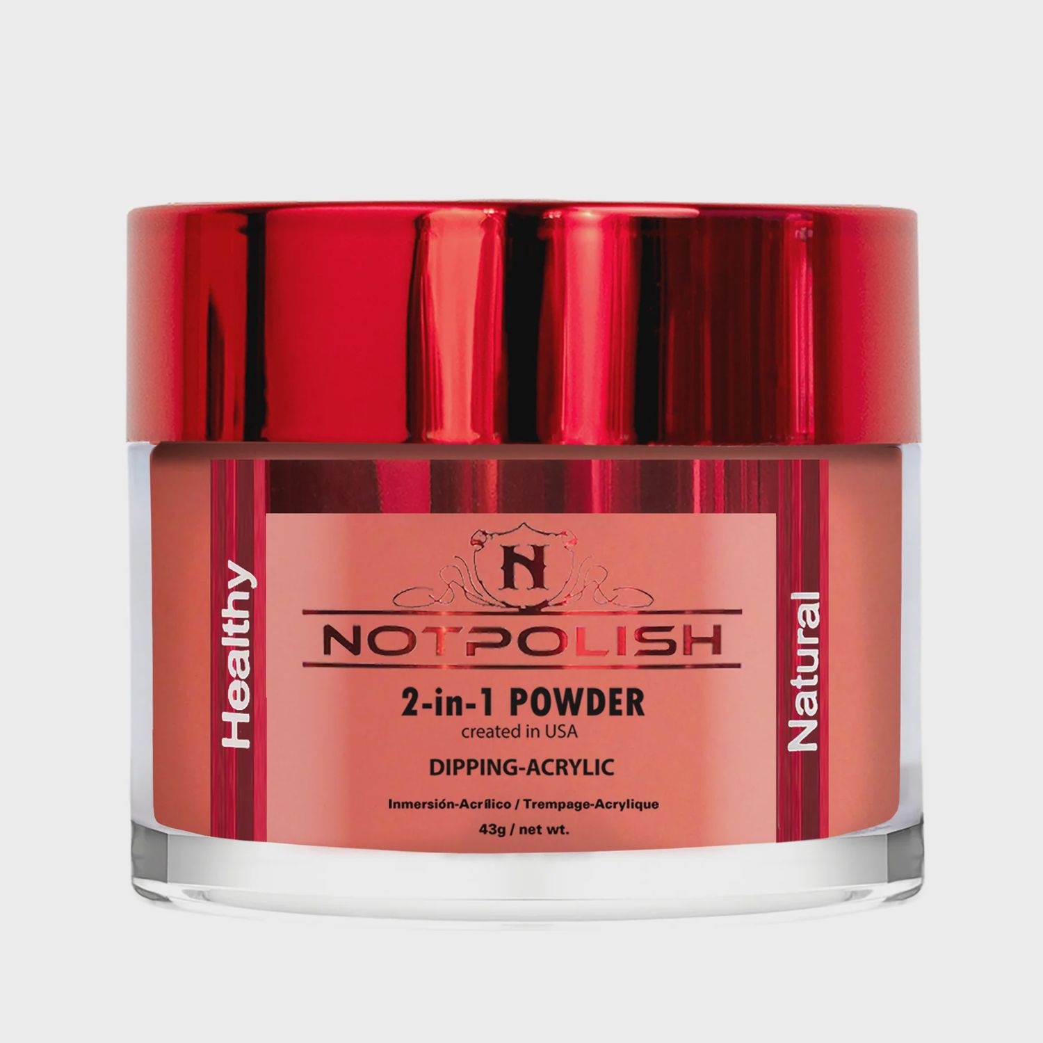 NOTPOLISH Dipping-Acrylic Powder - M87 Coral Pink