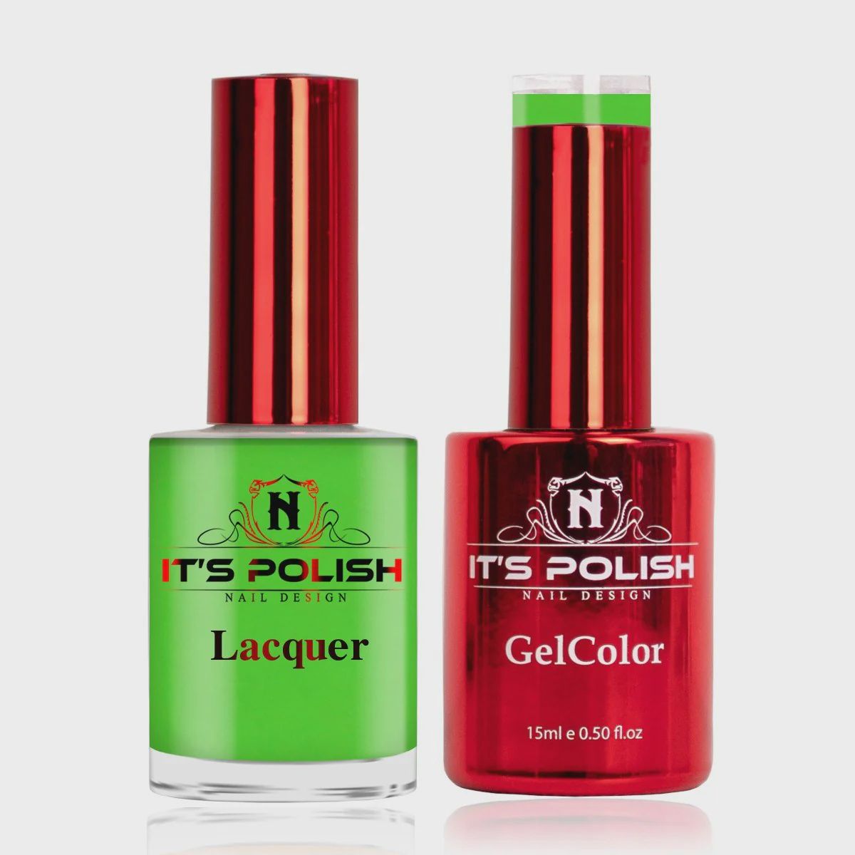 NOTPOLISH Gel Duo - M100 Hot Lime Bling