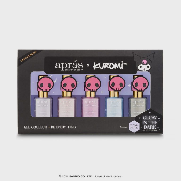 Aprés Kuromi™ Caty Eye Gel Couleur (Set of 5)-10ml