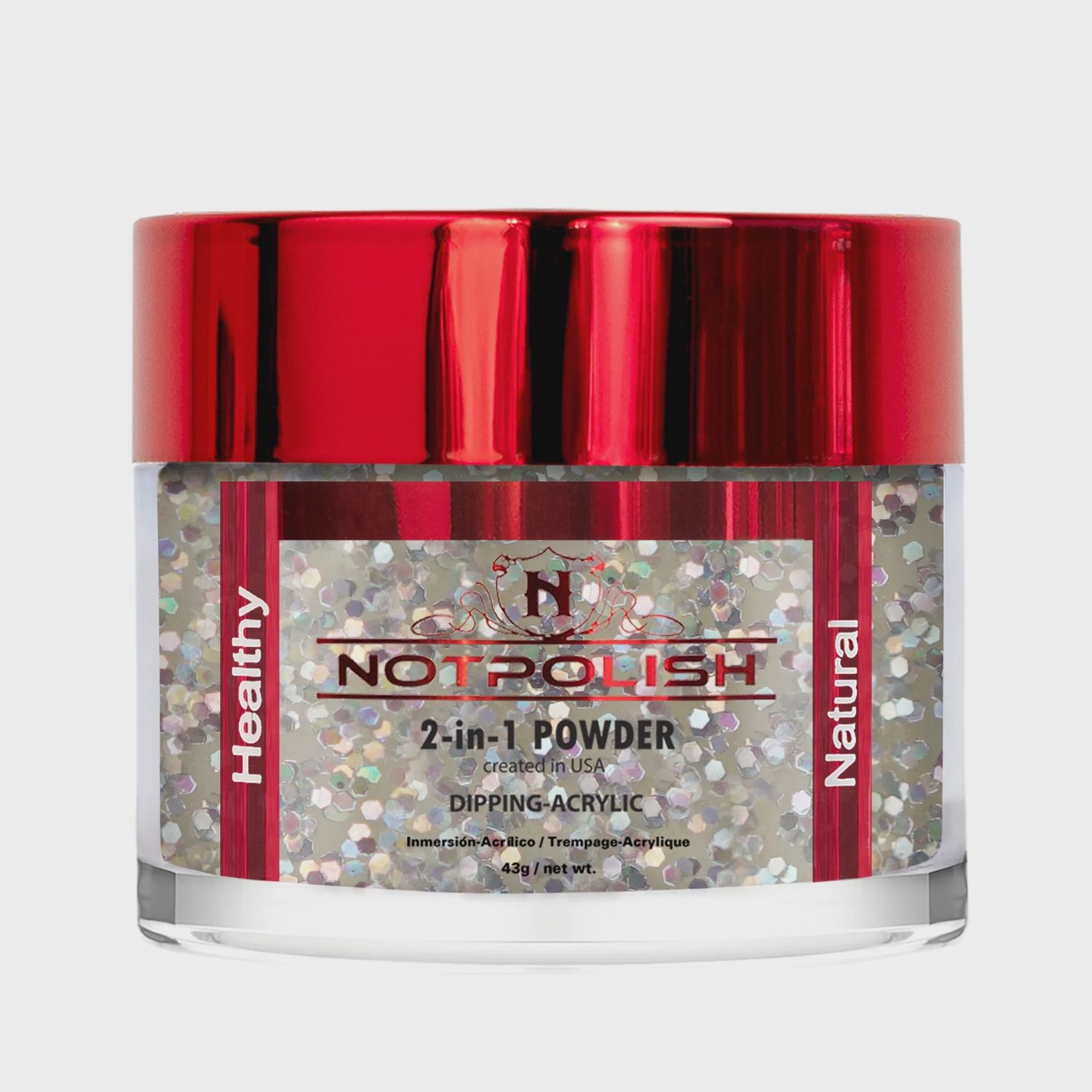 NOTPOLISH Dipping-Acrylic Powder - OG133 Starry Night