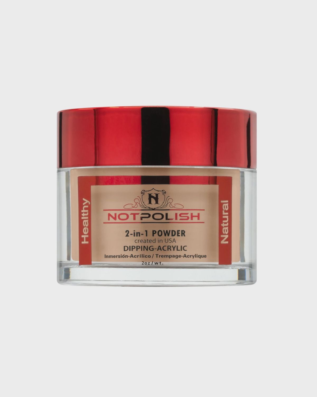 NOTPOLISH Dipping-Acrylic Powder - OG217 Peanut Butter Mousse