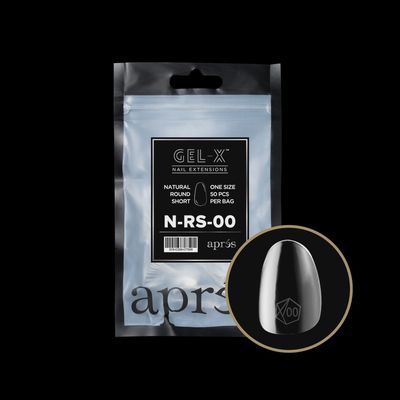 GEL-X® Natural Round Short Refill Bag (50pcs)