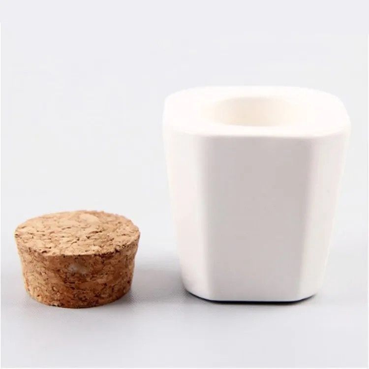 Wood Lid Cup, color: White