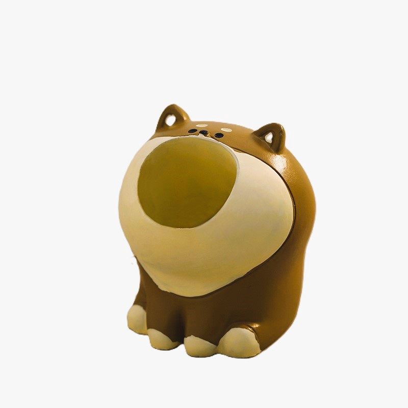 Ceramic Cartoon Drill Bit Storage - Puppy