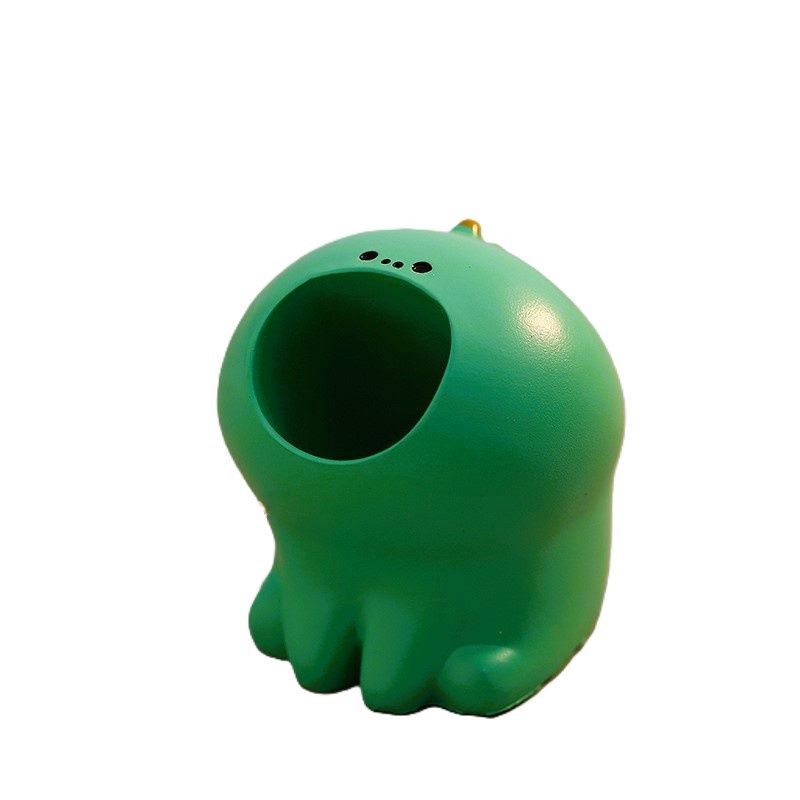 Ceramic Cartoon Drill Bit Storage - Dinosaur