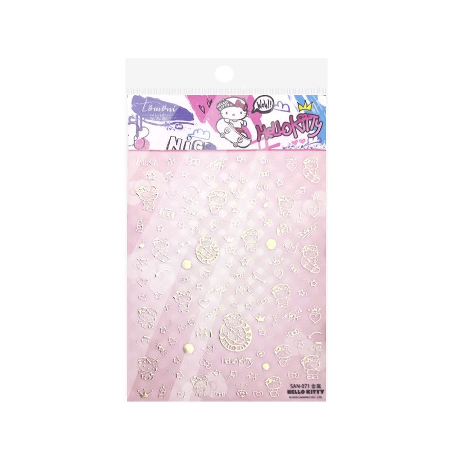 Sanrio Nail Sticker - SAN 071 Gold