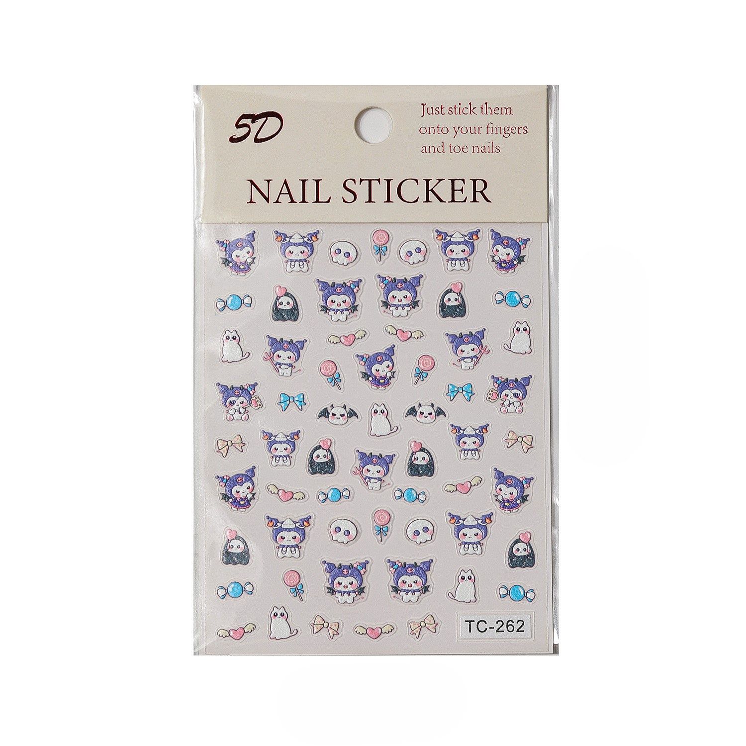 5D Nail Sticker - TC 262