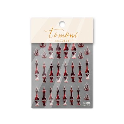 Tomoni Nail Sticker - 2497