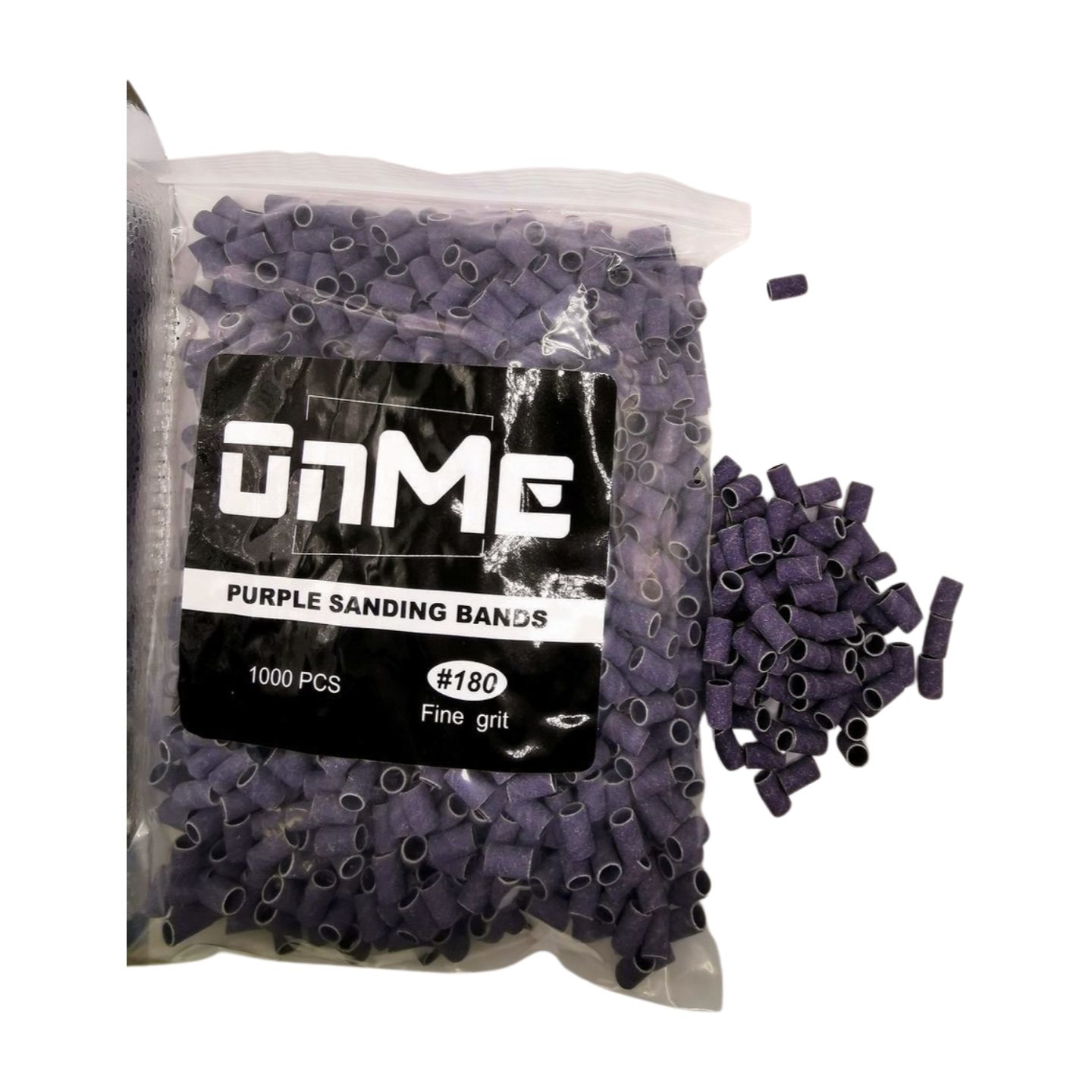ONME Premium Purple Sanding Band (1000pcs/Bag), Jaw: #180 Fine