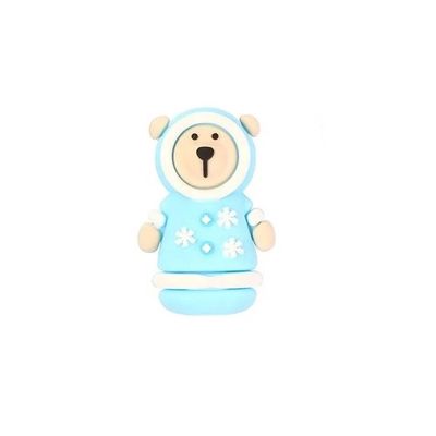 Nail Nipper Cover - Blue Bear