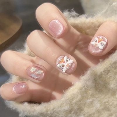 Handmade Press On Nail Tips - 24155 - 6