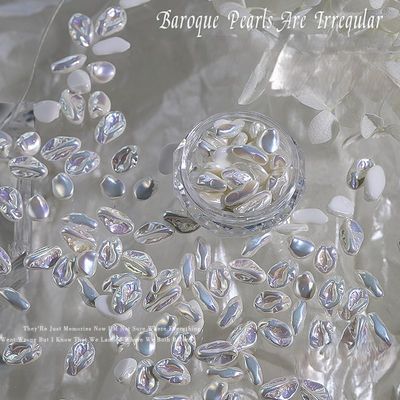 Baroque Pearl Nail Charms