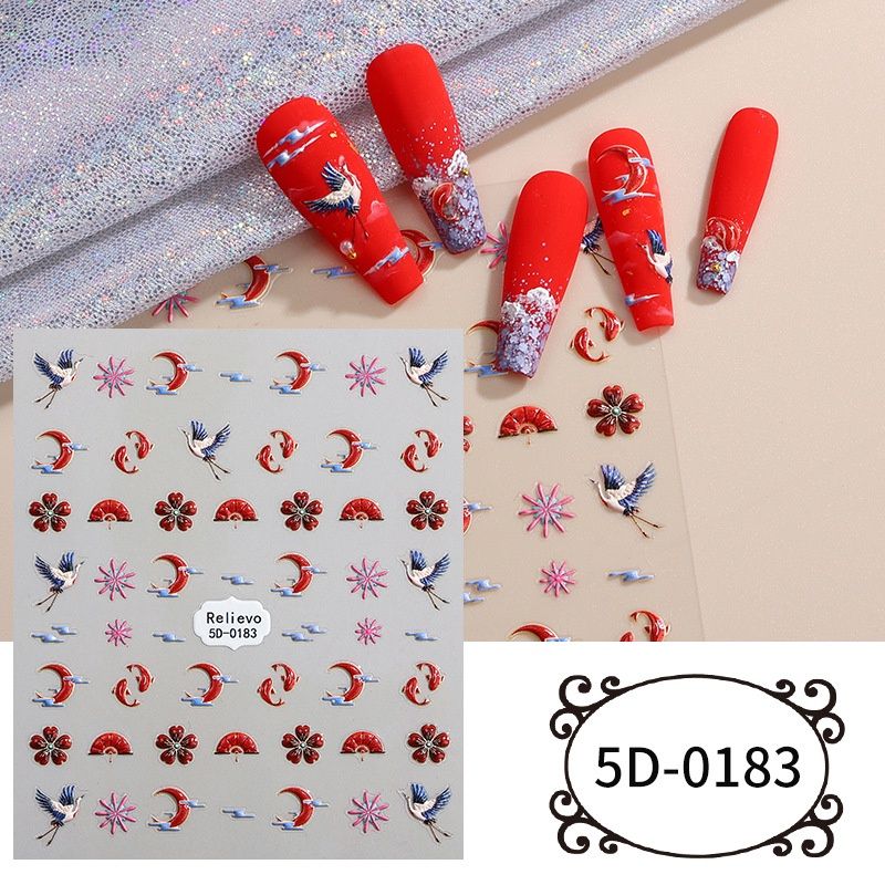 5D Nail Sticker - 0183