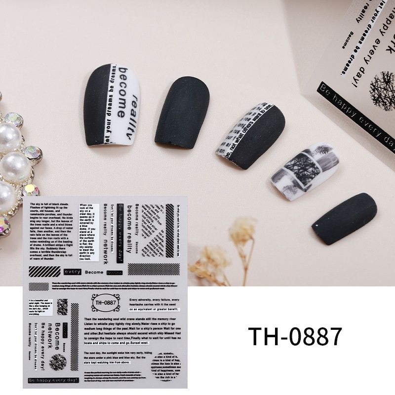 Nail Sticker - TH 0887