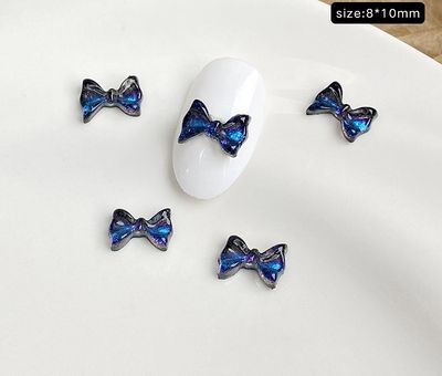 3D Bow Tie Nail Charm (2pcs) - C