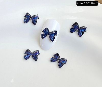 3D Bow Tie Nail Charm (2pcs) - D