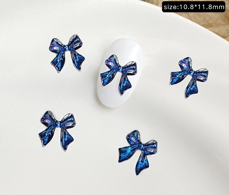 3D Bow Tie Nail Charm (2pcs) - E