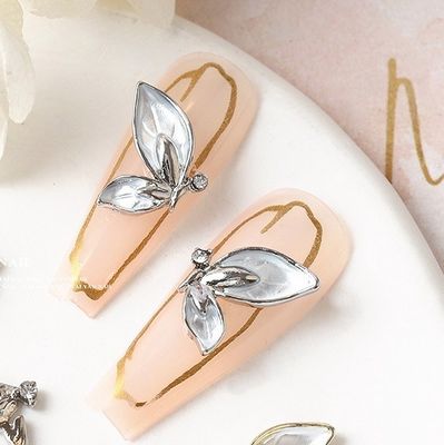 Luxury Nail Charms -Butterfly 2 pcs/Bag