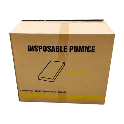 Mylar Disposable Yellow Mini Pumice 1600pcs/case