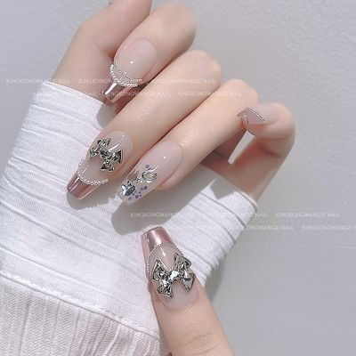 3D Bow Tie Nail Charms 2pcs/bag