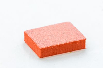 Red Mini Square Buffer 1pc