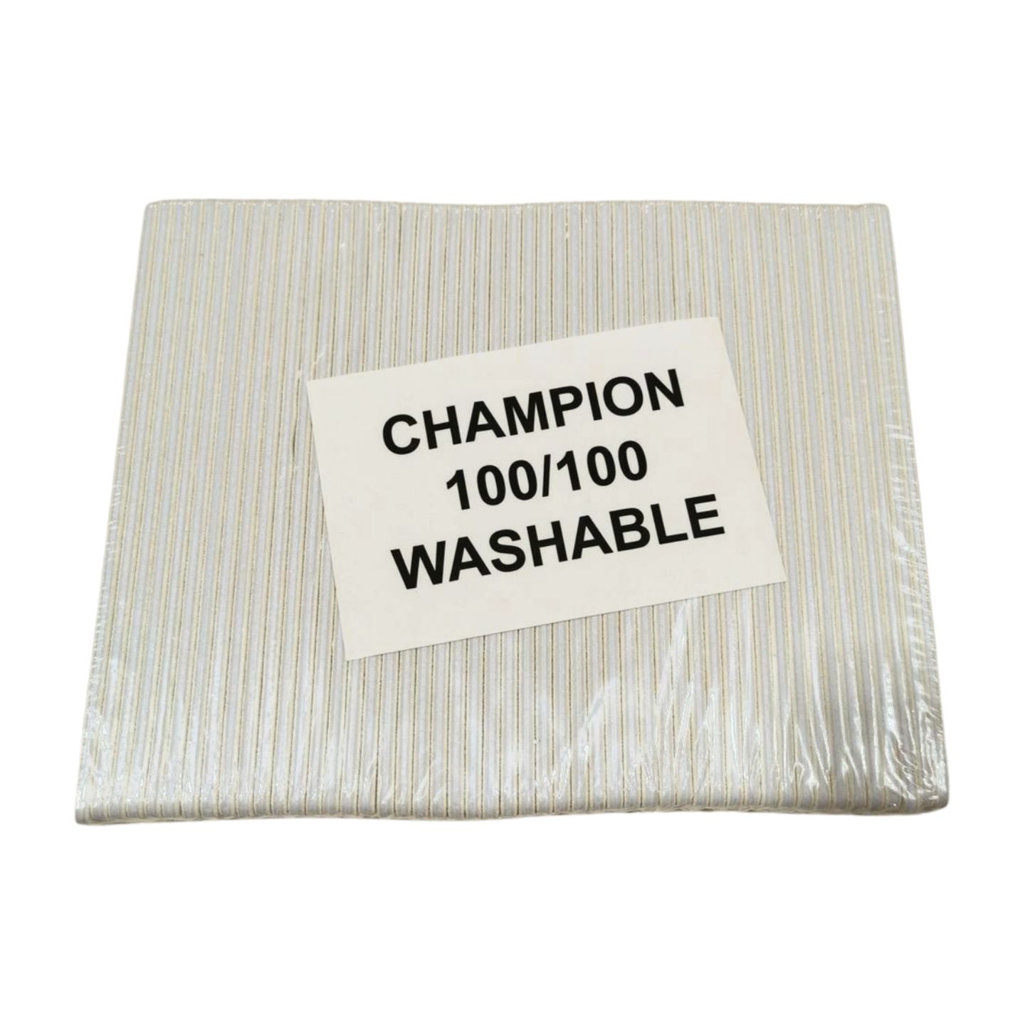 Champion White Jumbo File 100/100 (50pcs/pack)