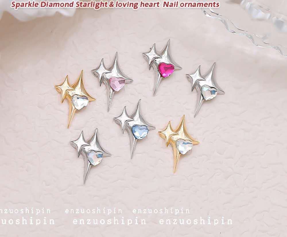 Enzuoshipin Nail Charm - Mixed 3pcs