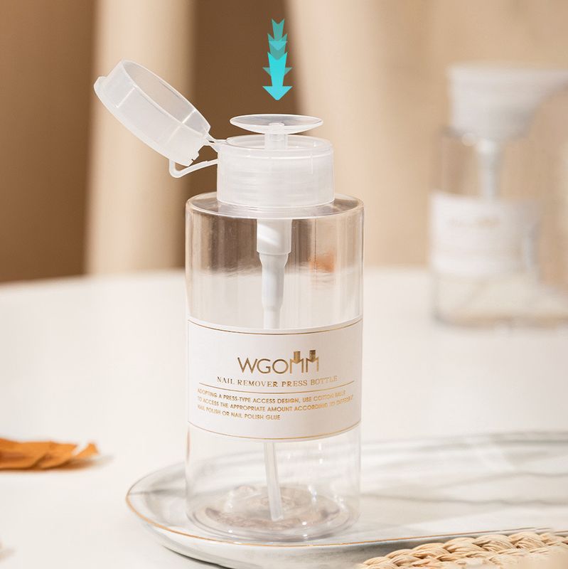 WGO Plastic Empty Pump Bottle 120ml