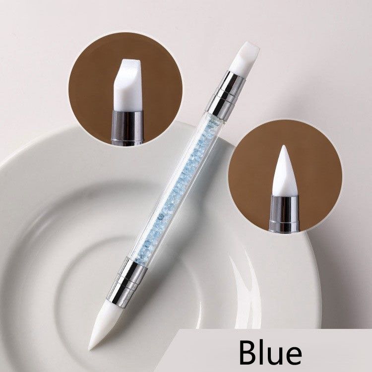 Double-ended Nail Art Embossing Pen, color: Blue