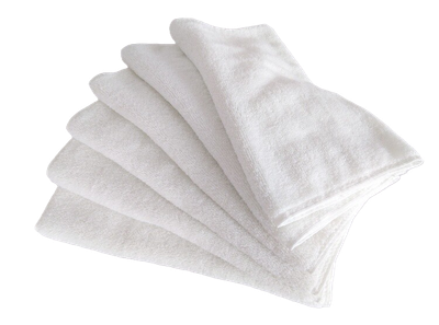 Pedicure Cotton Towel White