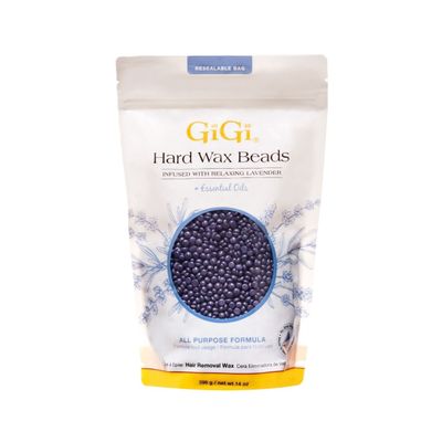 GiGi Hard Wax Beans Infused with Relaxing Lavender 396g