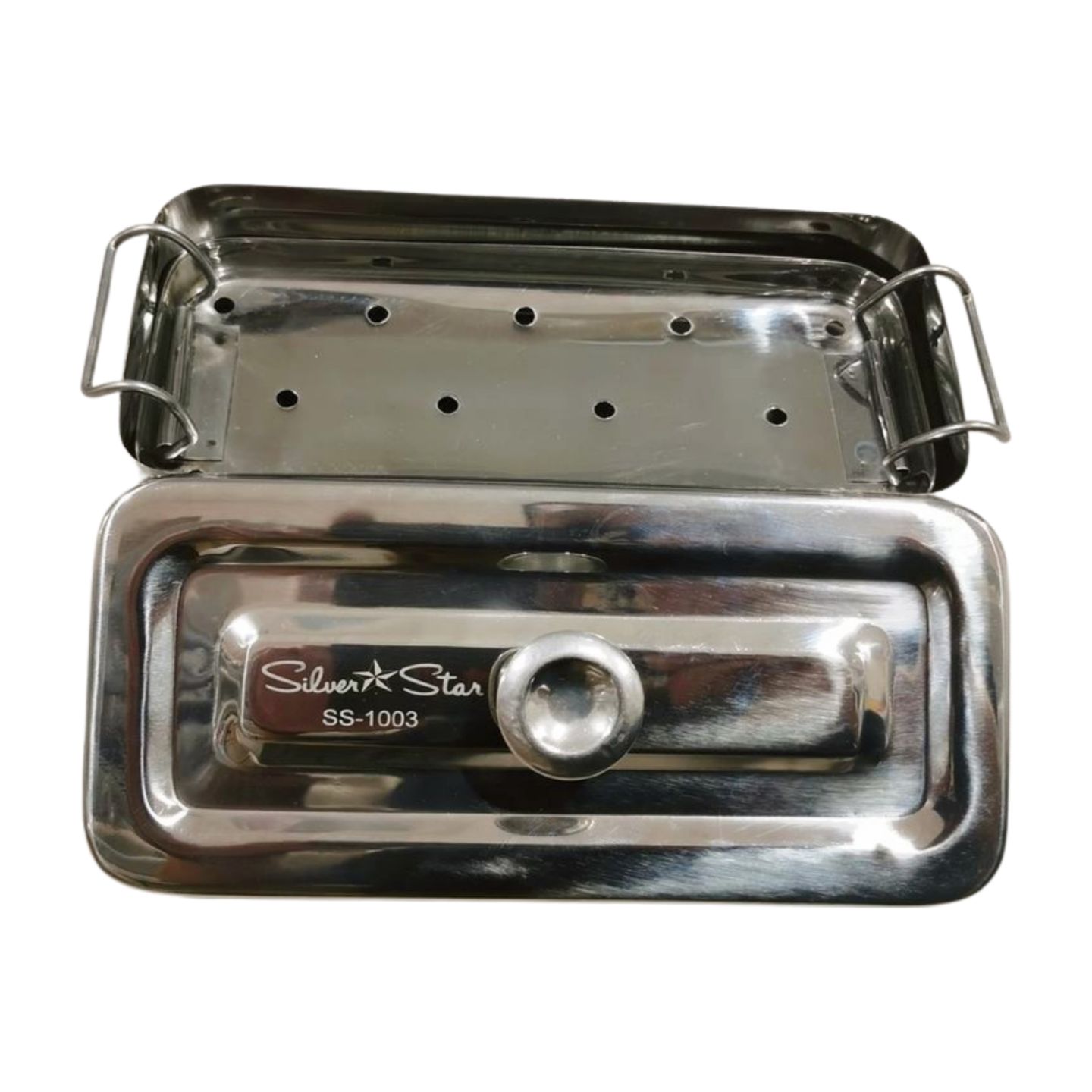 Stainless Steel Sterilizing Box, Size: 1003 (7x3x1.5)