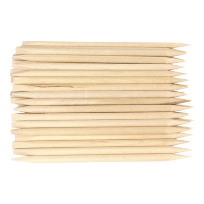 Silver Star Wooden Stick 90MM 100pcs 3.5&quot; FH MB4