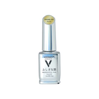 Vinimay Metallic Gel 15ml - Gold