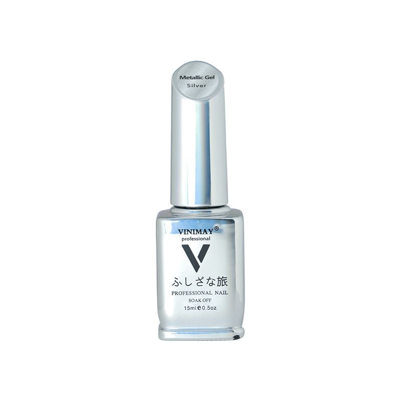 Vinimay Metallic Gel 15ml - Silver