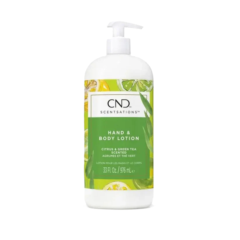 CND Scentsations Lotion 33oz/976ml, Fragrance: Citrus &amp; Green Tea