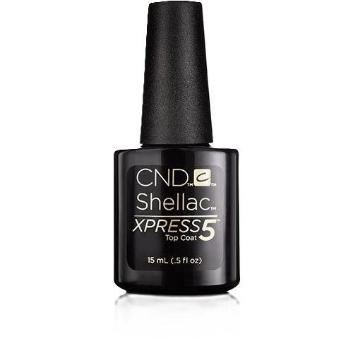 CND Shellac Xpress5 Top Coat 0.5oz