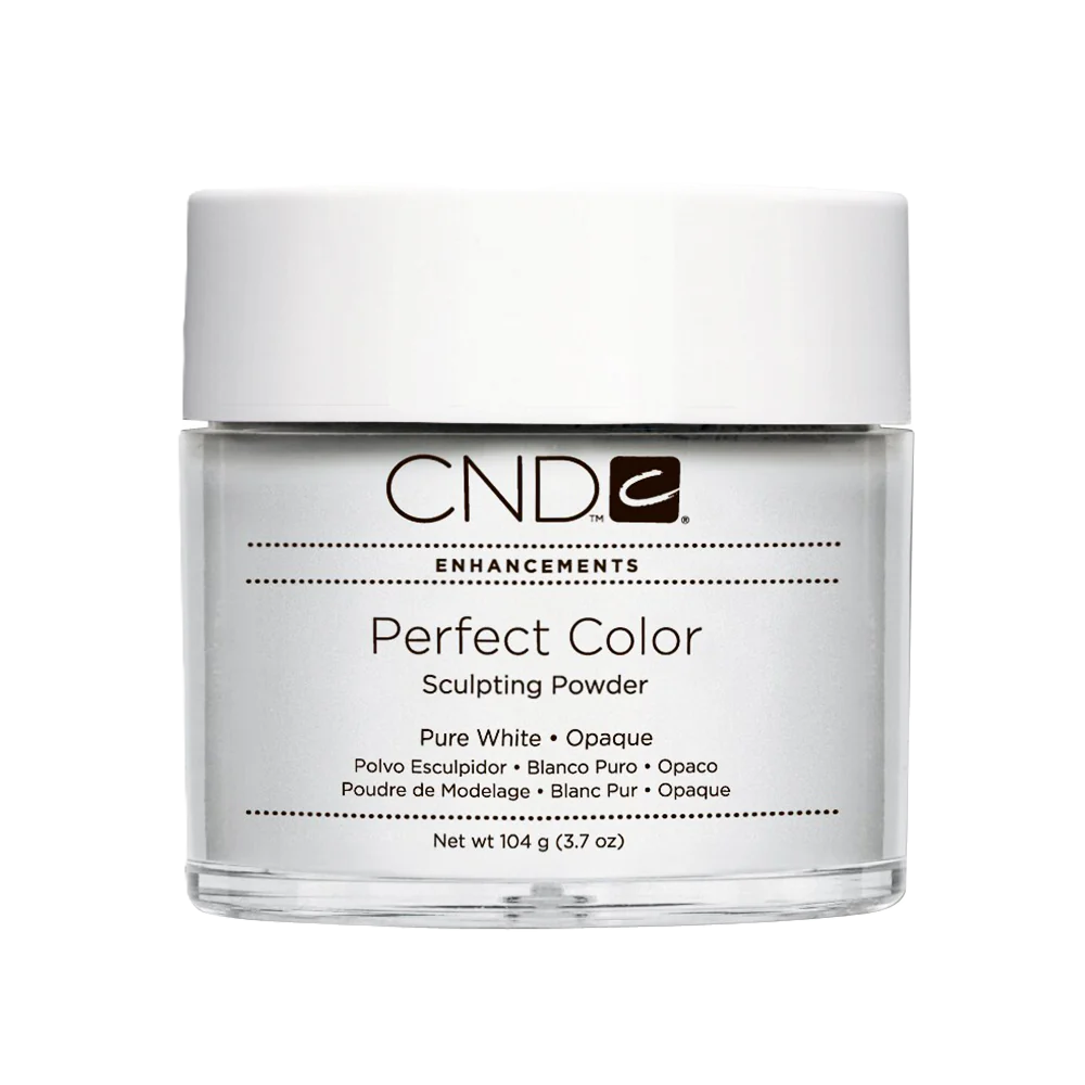 CND Perfect Color Sculpting Powder - Pure White Opaque (3.7oz/104g)