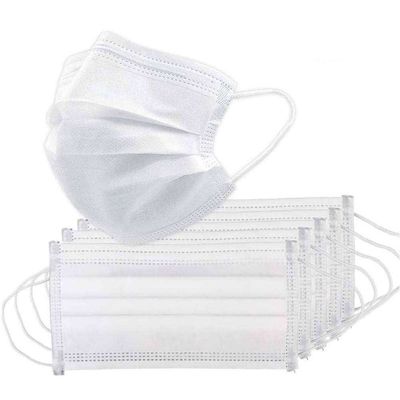 Disposable Face Mask White 50pcs/Box
