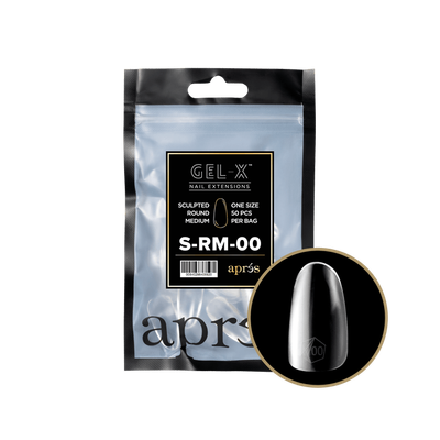 GEL-X® Sculpted Round Medium Refill Bag (50pcs)