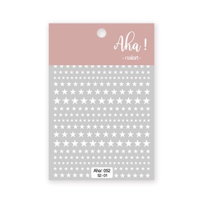 Aha! Nail Stickers - 52-01
