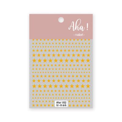 Aha! Nail Stickers - 52-03