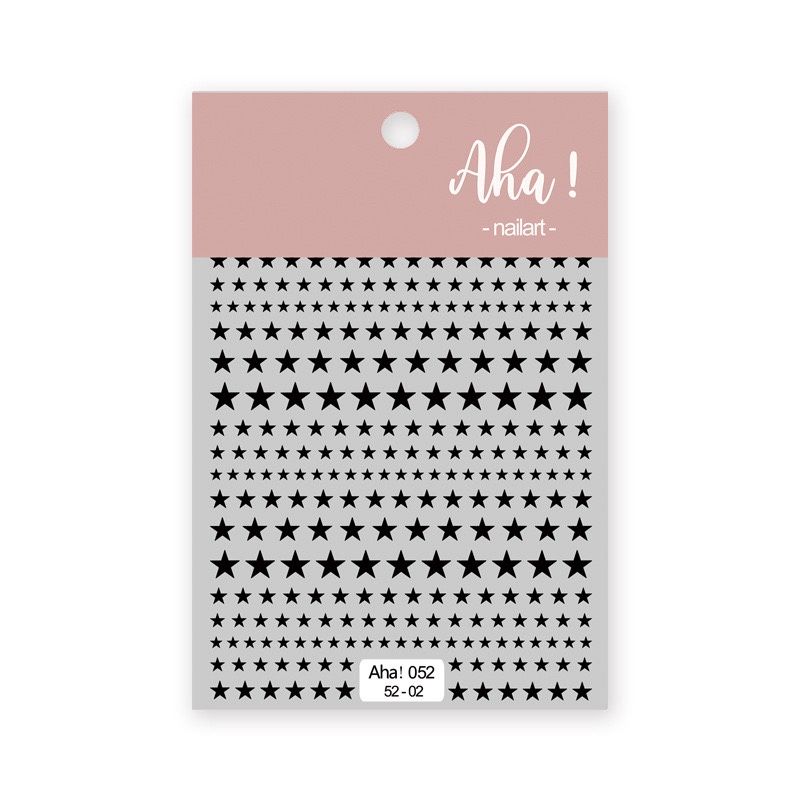Aha! Nail Stickers - 52-02