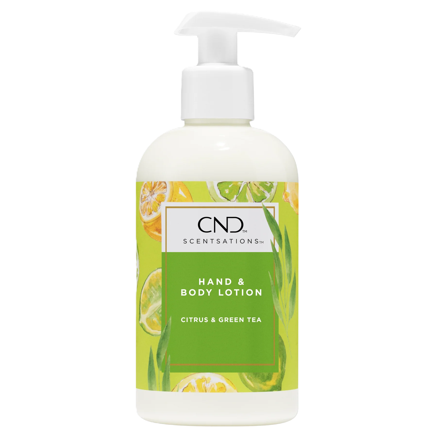 CND Scentsations Lotion 8.3oz/245ml, Fragrance: Citrus &amp; Green Tea