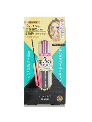 KISSME Heroine Make Micro Mascara Advanced Film - Black