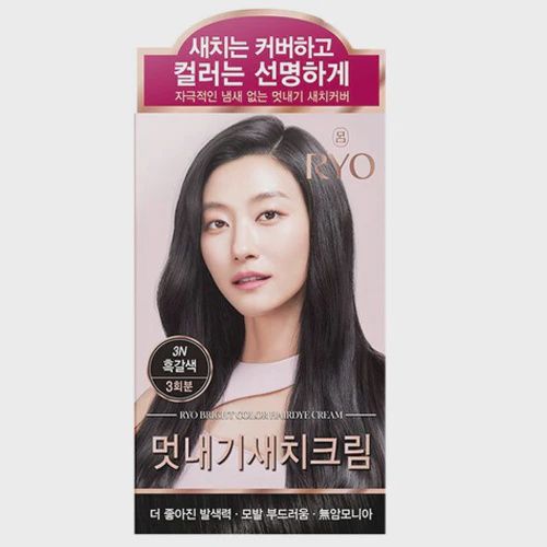 RYO Bright Color Hairdye Cream, color: 3N DARK BROWN