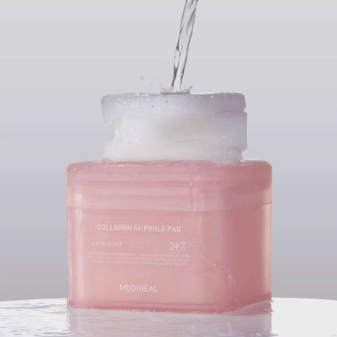 Mediheal Square Facial Pad, Fragrance: Collagen 100pads