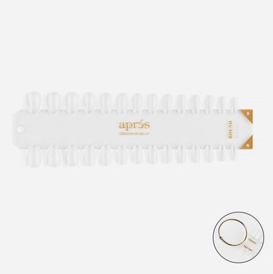 Gel-X Tip Swatch - Natural/Sculpted Round Short