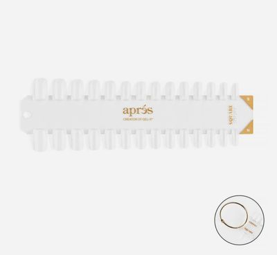 Gel-X Tip Swatch - Natural/Sculpted Square Short
