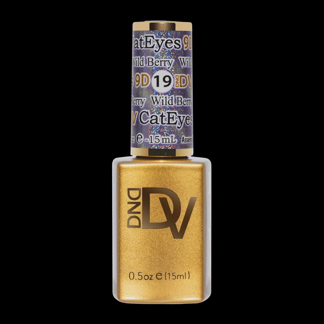 DIVA 9D Cat Eye Glassball #19 - Wild Berry
